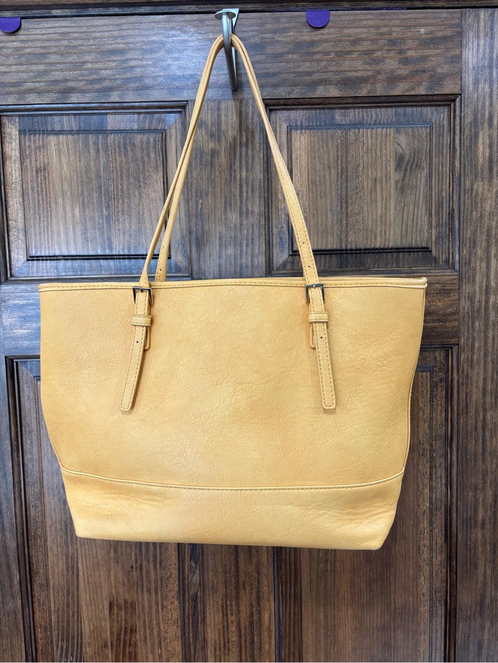 Urban Expressions Mustard Yellow Tote Bag